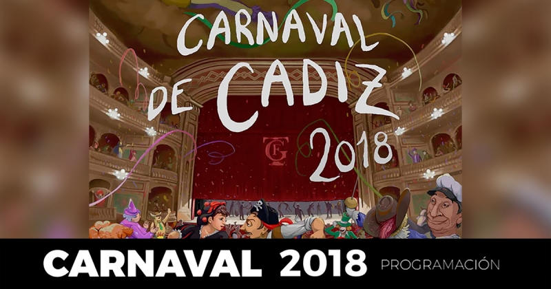 Programación de actos del Carnaval de Cádiz para hoy, sábado 17 de febrero