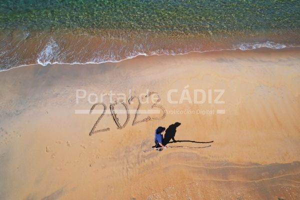 nature aerial view beach seascape ocean new year 2023 t20 426oao
