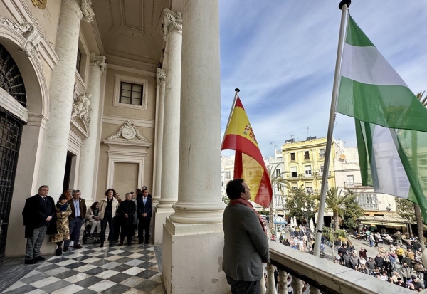 izado bandera andalucia