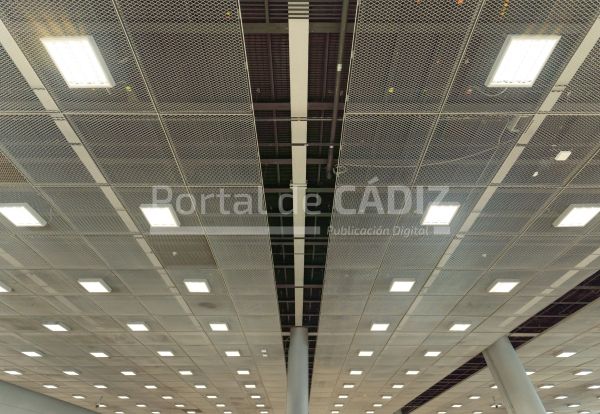 ceiling with lights in office building modern sty 2022 12 16 04 30 34 utc