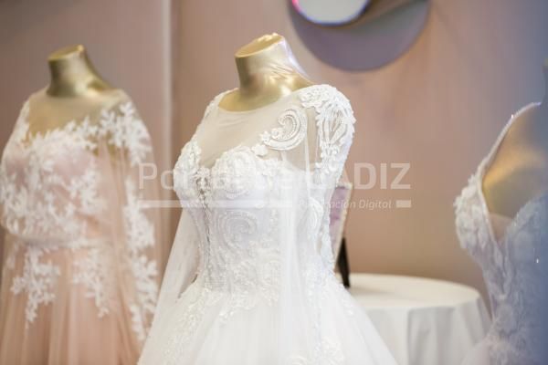 wedding dresses presented on a fashion exhibition 2022 02 16 19 23 04 utc