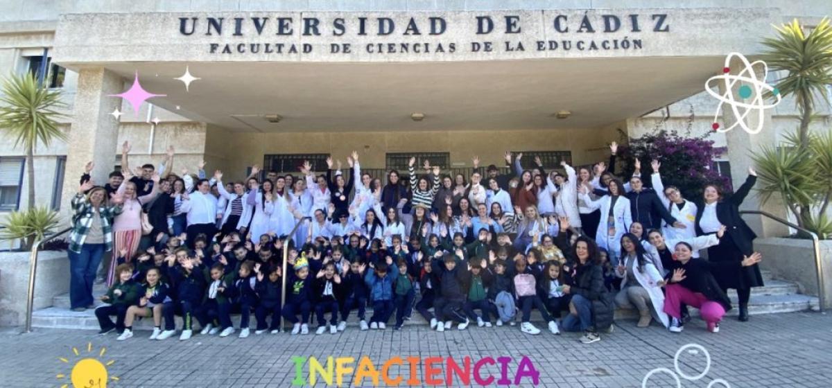 Students from Carmelite schools visit the University of Cadiz