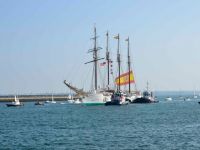 Llegada del Juan Sebastián de Elcano